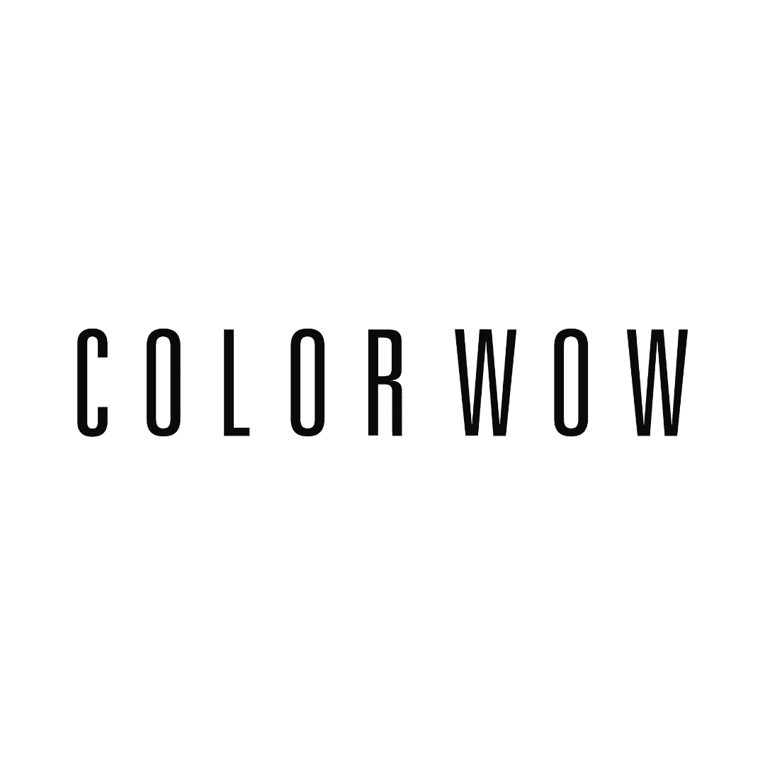 Color Wow logo in black text on a white background.